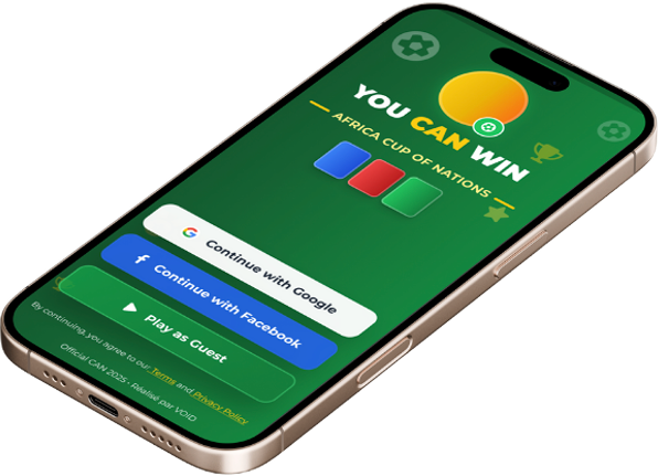 Interface de jeu sur téléphone